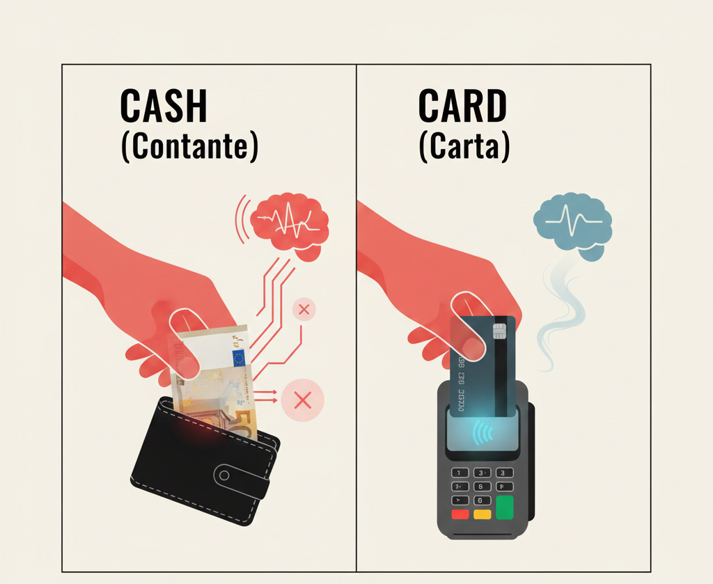 Economia Comportamentale: Perché Spendiamo di Più con la Carta che con il Contante