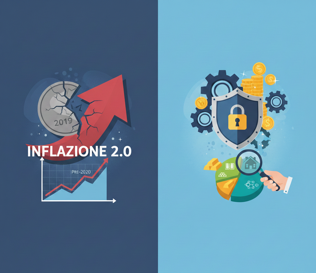 Inflazione 2.0: Perché i prezzi non torneranno mai ai livelli pre-2020 e come proteggere il potere d’acquisto