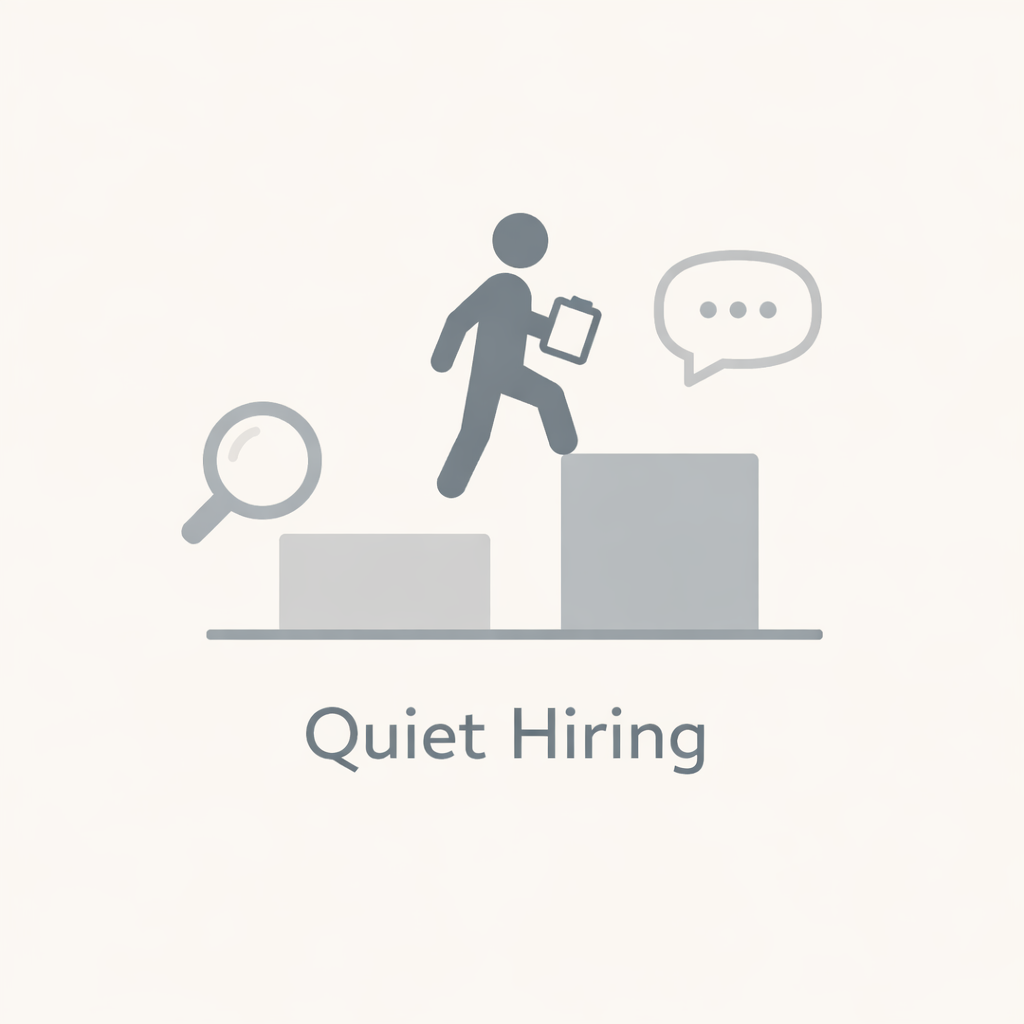 L’era del “Quiet Hiring”: Come le aziende ottengono nuove competenze senza assumere