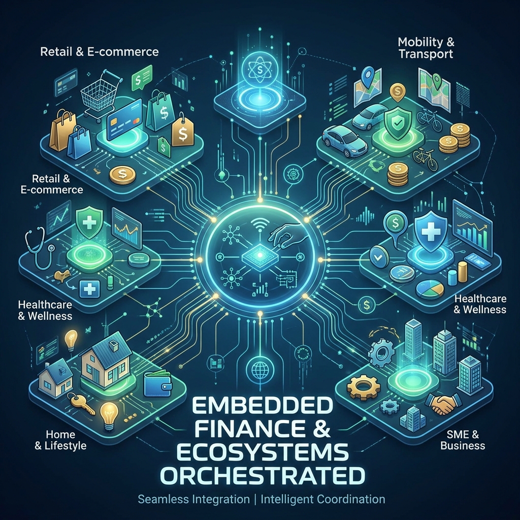 Embedded Finance & Ecosistemi Orchestrati: La Finanza Invisibile che Decide chi Sopravvive nel 2026