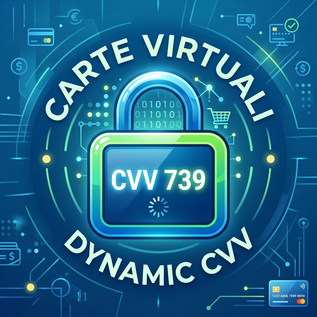 Carte virtuali e Dynamic CVV: La rivoluzione silenziosa della sicurezza online